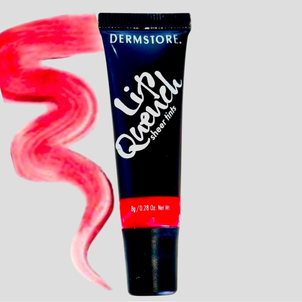 DERMSTORE Lip Quench Sheer Tints GLOSS LIP BALM #300 RED DELICIOUS